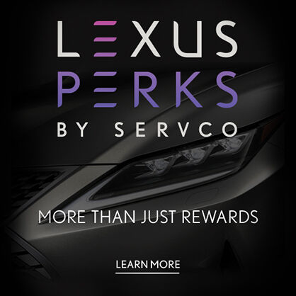 Learn more about exclusive Lexus Perks.